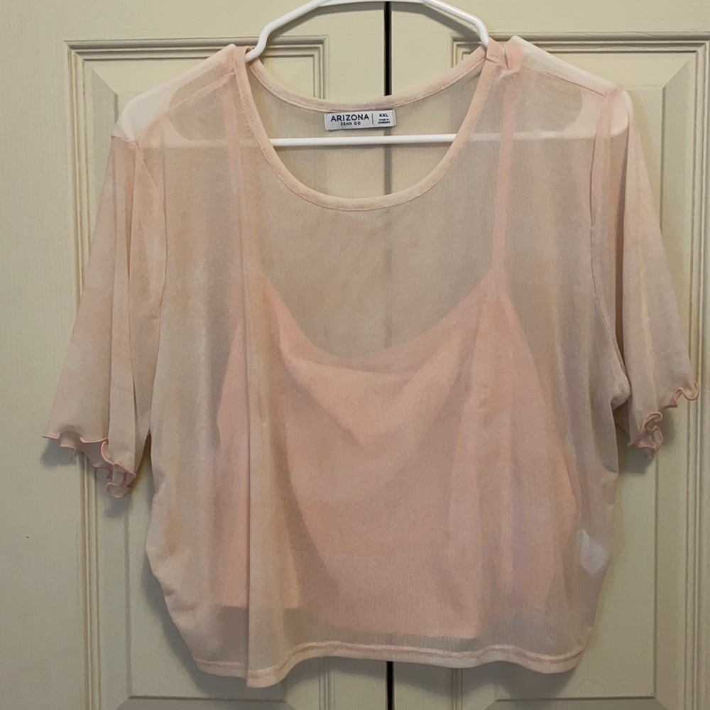 Blush Crop Top 🎀